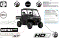 BODY - DECALS - 2024 CAN AM DEFENDER HD7 XT - WILDLAND CAMO - 62" WIDTH