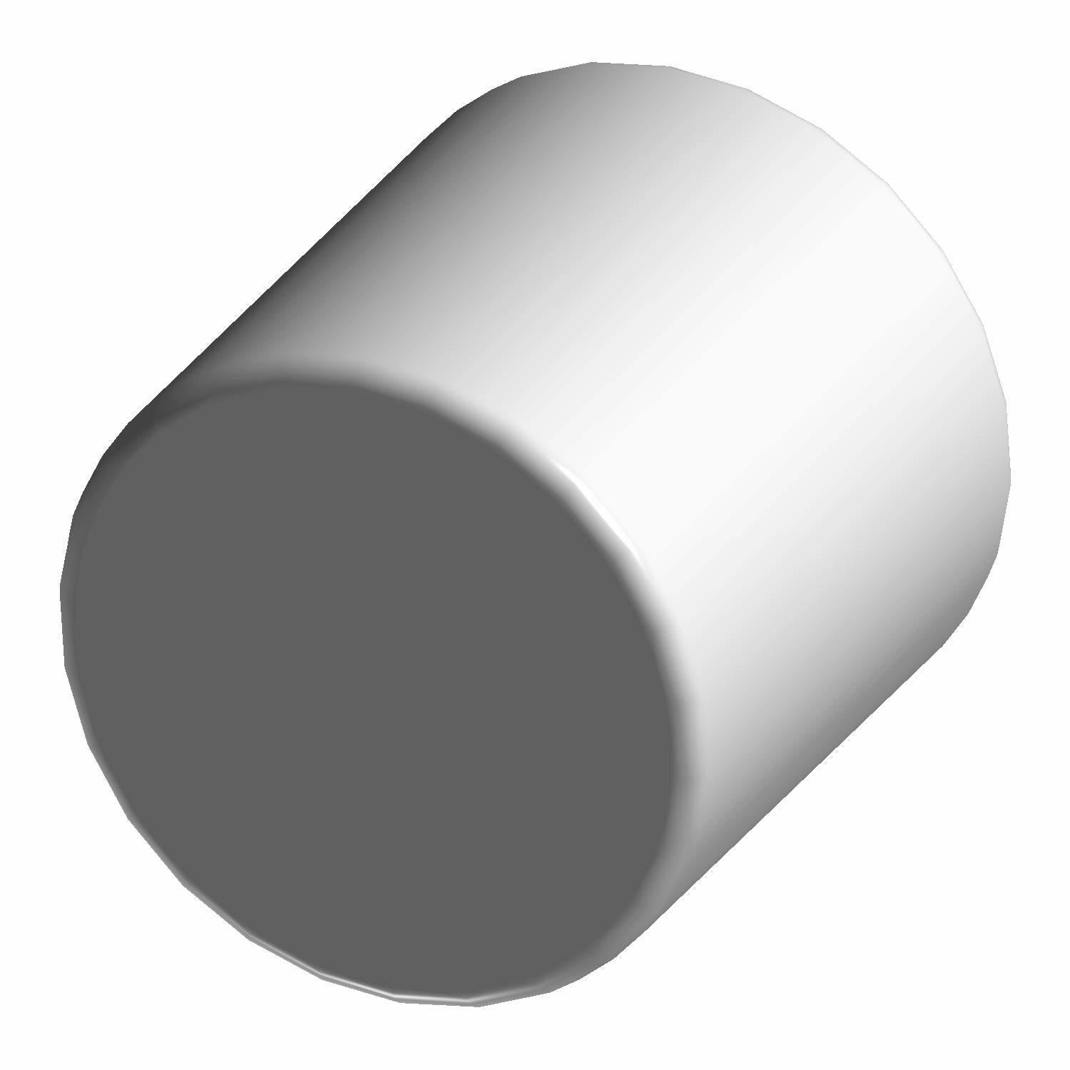 Black cylindrical kickstand magnet with smooth surface and flat ends.