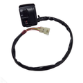 Cube Switch LH by Polaris motorcycle handlebar switch features buttons and wires ending in a multi-colored harness connector—compatible with Indian Motorcycle and Polaris models—shown against a white background.