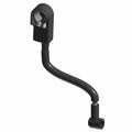 Black curved battery to solenoid cable with molded connectors on each end.
