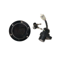 Ignition Switch/Fuel Cap Lock & Keys Black by Indian