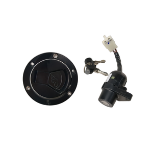 Ignition Switch/Fuel Cap Lock & Keys Black by Indian