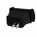 Black rectangular Polaris Mode Switch with white arrow and symbols, two metal prongs for connection.