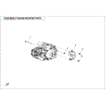 ENGINE MOUNTING PARTS - 2023 CFMOTO CFORCE 110