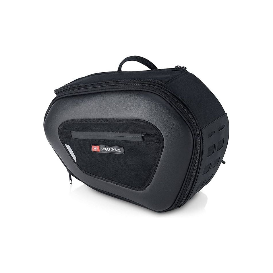 40L - Momentum Extra Large Expandable Street/Sportsbike Saddlebags by Viking Bags 56737 Saddlebags