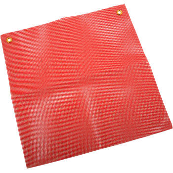 Warning Flag 18" x 18" Mesh by Steadymate