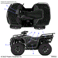 BODY: DECALS GRAPHIC - 2024 POLARIS SPORTSMAN 570 PREMIUM