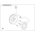 MAGNETO STATOR ASSY. - 2022 CFMOTO CFORCE 400 EPS