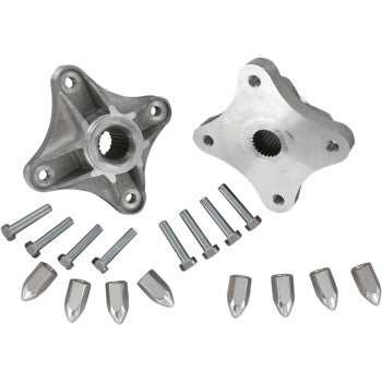 Wheel Hubs Rear Standard 26 Spline 4/110 Outlaw by Dura Blue