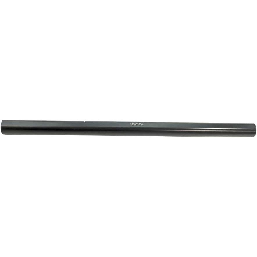 Black cylindrical adjustment rod with smooth metal finish designed for offroad vehicle fitment.