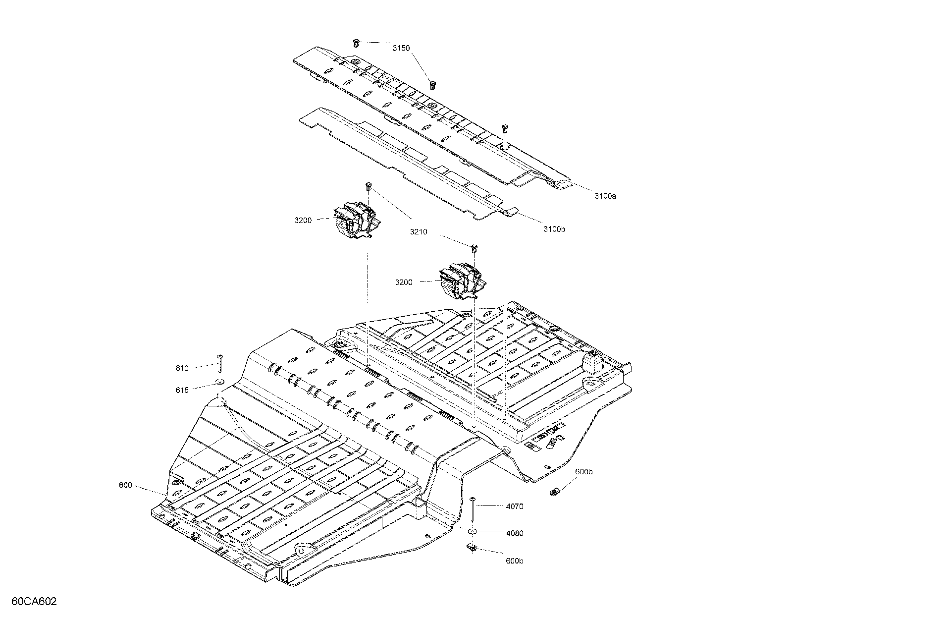 An Image of a Genuine Can-Am Parts Schematic Diagram showing the schematic - CAB INTERIOR - FLOOR