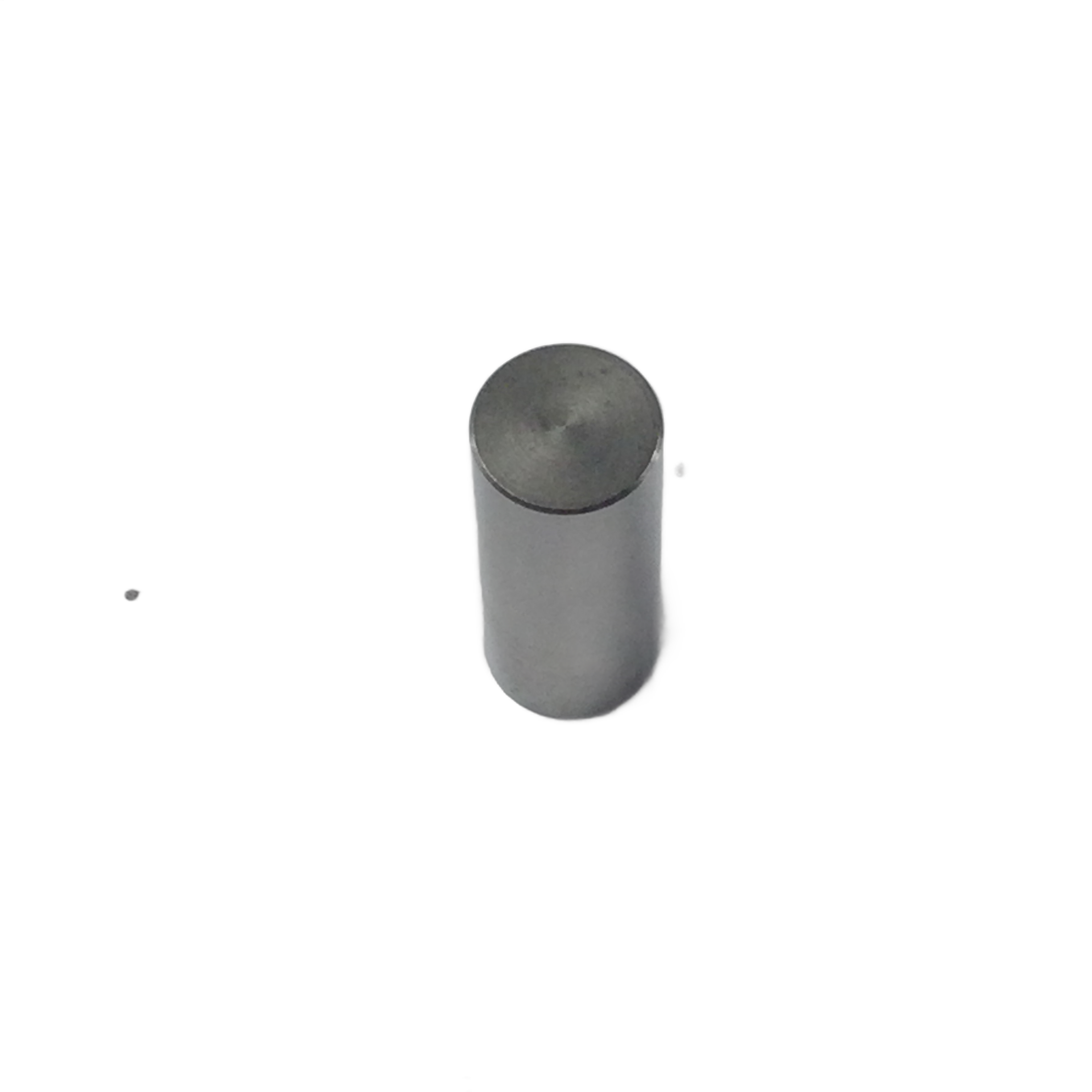 A single dark gray cylindrical metal rod, identified as the Pressure Regulating Piston by Can-Am, stands upright on a plain white background.