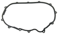 Black rubber CVT cover gasket with multiple bolt holes and irregular rounded shape.