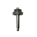 Metal intermediate shaft with helical gear teeth and cylindrical shaft for Can-Am vehicles.