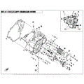 LEFT CRANKCASE COVER ASSY. - 2021 CFMOTO CFORCE 400