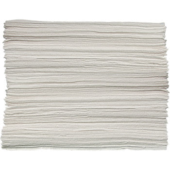 A neatly arranged stack of Pad Oil Absorb Single 200Ct by Star Brite is shown from above, with the flat white pads evenly lined up and slightly overlapping—ideal for absorbing oil during refueling spills.
