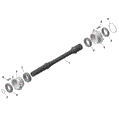 ROTAX - DRIVE SHAFT - 2026 CAN AM RENEGADE 1000R 4X4 X MR EFI - HYPER SILVER