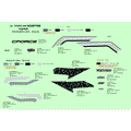 DECAL KITS (TITANIUM GREY) - 2021 CFMOTO CFORCE 600