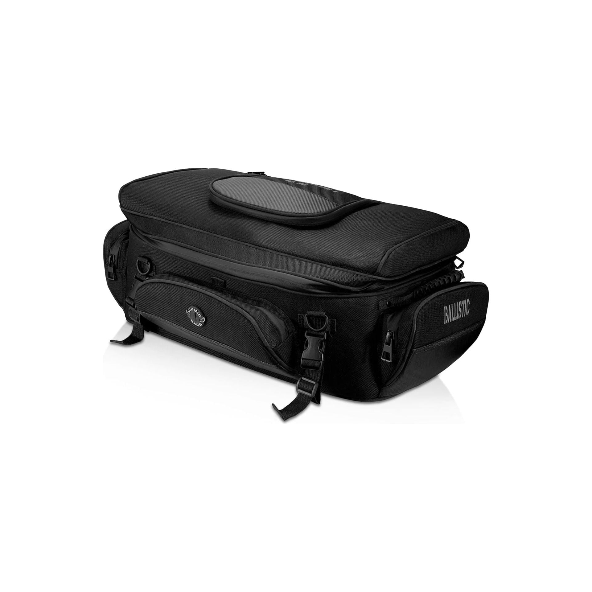 42L - Voyage Elite XL Victory Motorcycle Sissy Bar Bag by Viking Bags 55144 Sissy Bar Bag