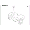 MAGNETO STATOR ASSY (WITH EPS) - 2019 CFMOTO UFORCE 500
