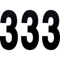 FX Number 3 Black 8" by Factory Effex