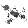 ROTAX - AIR INTAKE MANIFOLD AND THROTTLE BODY - 2023 CAN AM DEFENDER HD9