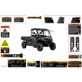 BODY - WARNING DECALS - 2023 CAN AM DEFENDER PRO HD10 LTD CAB