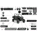 BODY - DECALS - 2022 CAN AM COMMANDER 700 EFI DPS
