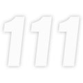 FX Factory Number 1 White 6" by Factory Effex