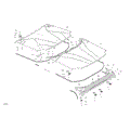 BODY - ROOF - 2026 CAN AM COMMANDER MAX 700 EFI XT - TIMELESS BLACK METALLIC - 60" WIDTH