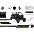 BODY - DECALS - 2026 CAN AM MAVERICK SPORT MAX 1000R EFI DPS - TIMELESS BLACK METALLIC - 60" WIDTH