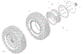DRIVE - FRONT WHEELS - 2023 CAN AM COMMANDER 1000R EFI XT P