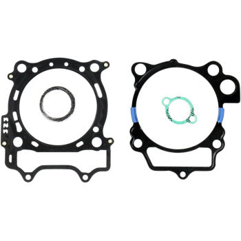 Black and green Yamaha cylinder gasket kit with circular and irregular shapes, 98 mm size.