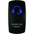 Lighted Switch Interior/Radio Blue LED by DragonFire Racing