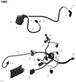 ENGINE HARNESS AND ELECTRONIC MODULE - 6X6 - 2016 CAN AM OUTLANDER 6X6 EFI