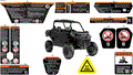 BODY - WARNING DECALS - 2024 CAN AM COMMANDER 700 EFI XT - TIMELESS BLACK METALLIC - 60" WIDTH CALI