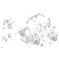 FRAME - SYSTEM - 2024 CAN AM DEFENDER 6X6 HD10 XT - FIERY RED METALLIC - 64" WIDTH