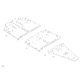 BODY - SKID PLATE - 2025 CAN AM MAVERICK MAX TURBO RR X MR 72 INCH - HYPER SILVER - 72" WIDTH