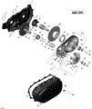 TRANSMISSION _19R1502 - 2015 CAN AM OUTLANDER L MAX 500 EFI