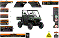 BODY - WARNING DECALS - 2026 CAN AM DEFENDER HD9 - COMPASS GREEN - 62" WIDTH - (2)