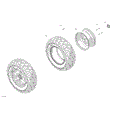DRIVE - FRONT WHEELS - 2023 CAN AM DEFENDER HD9 DPS CAB