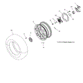 WHEELS: FRONT and HUB - 2015 POLARIS SPORTSMAN TOURING 850 SP