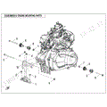 ENGINE MOUNTING PARTS - 2023 CFMOTO ZFORCE 800 Trail