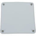 Bumper Number Plate White by Motorsport Products
