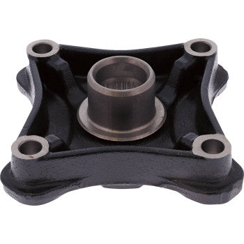 Black metal Polaris Pro XP front and rear wheel hub with four mounting holes and central cylindrical bore.
