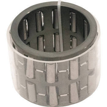 The Polaris Sprague Carrier Kit by All Balls features a cylindrical needle roller bearing with a hardcoat or 7075 Aluminum cage holding several spaced rollers; the image displays its side and part of the internal structure for easy installation.