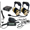 Intercom Radio and Headset Kit 2 Seat Beige by Navatlas