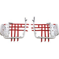 Honda Heel Guard Nerf Bar With Red Webbing by DG Performance