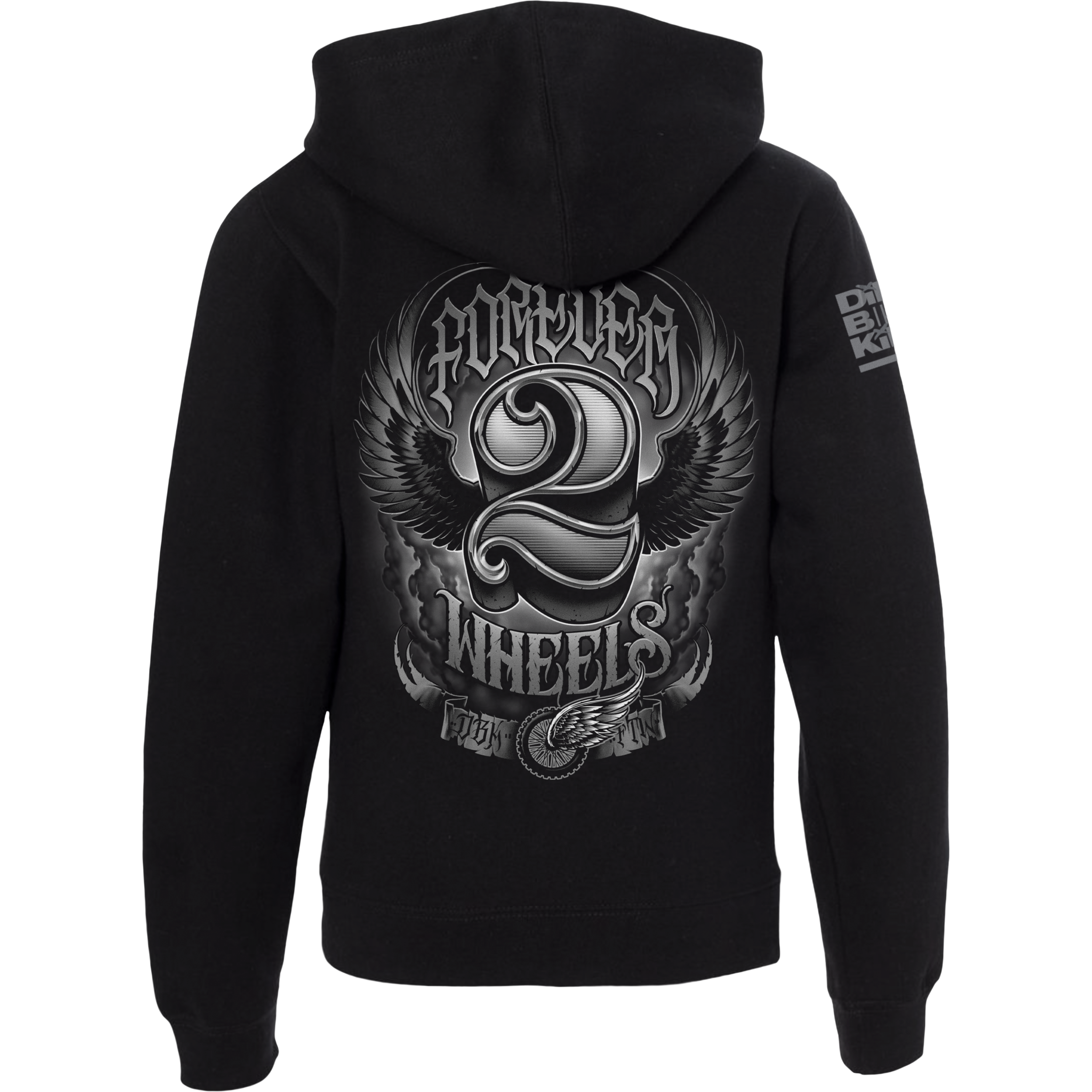 Youth Two Wheels Hoodie (2026) by DBK