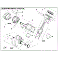 CRANKSHAFT/CONNECTING ROD/PISTON ASSY. - 2022 CFMOTO ZFORCE 950 Sport